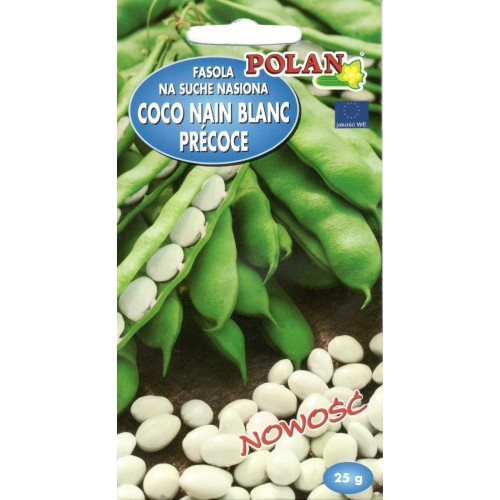 Fazuľa Coco Nain Blanc Precoce 25g